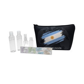 5% OFF - NECESER SIMIL NEOPREN + STICKERS + ATOMIZADOR + FRASCO CH + 2 FRASCOS GRANDES - BANDERA